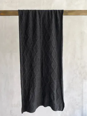 Hand-Knitted Cashmere Scarf