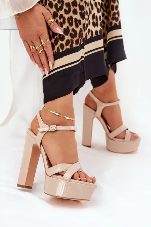 Heel sandals