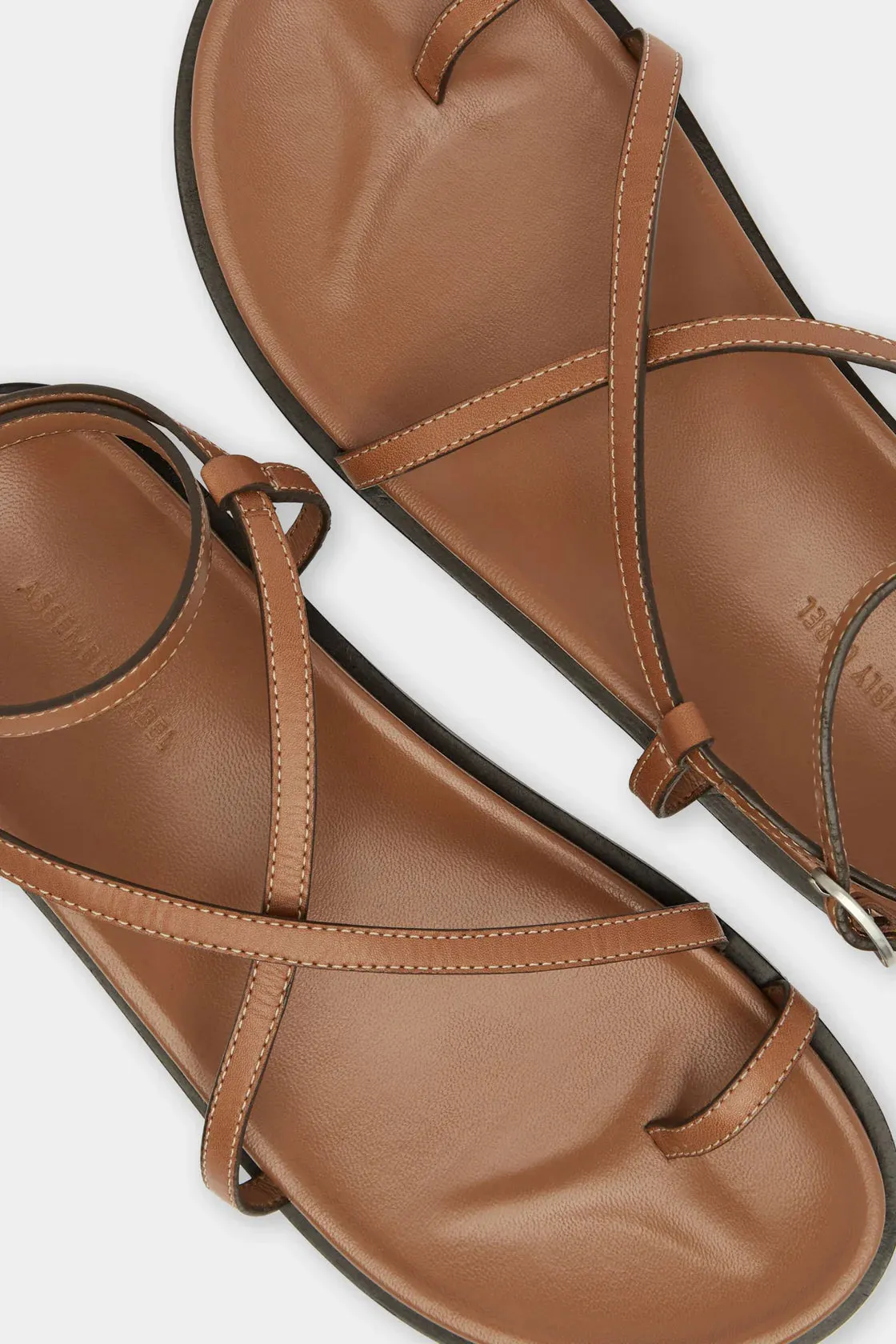 Hilary Leather Sandal - Tan