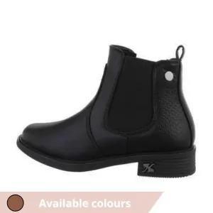 Holly Faux Leather Chelsea Boot