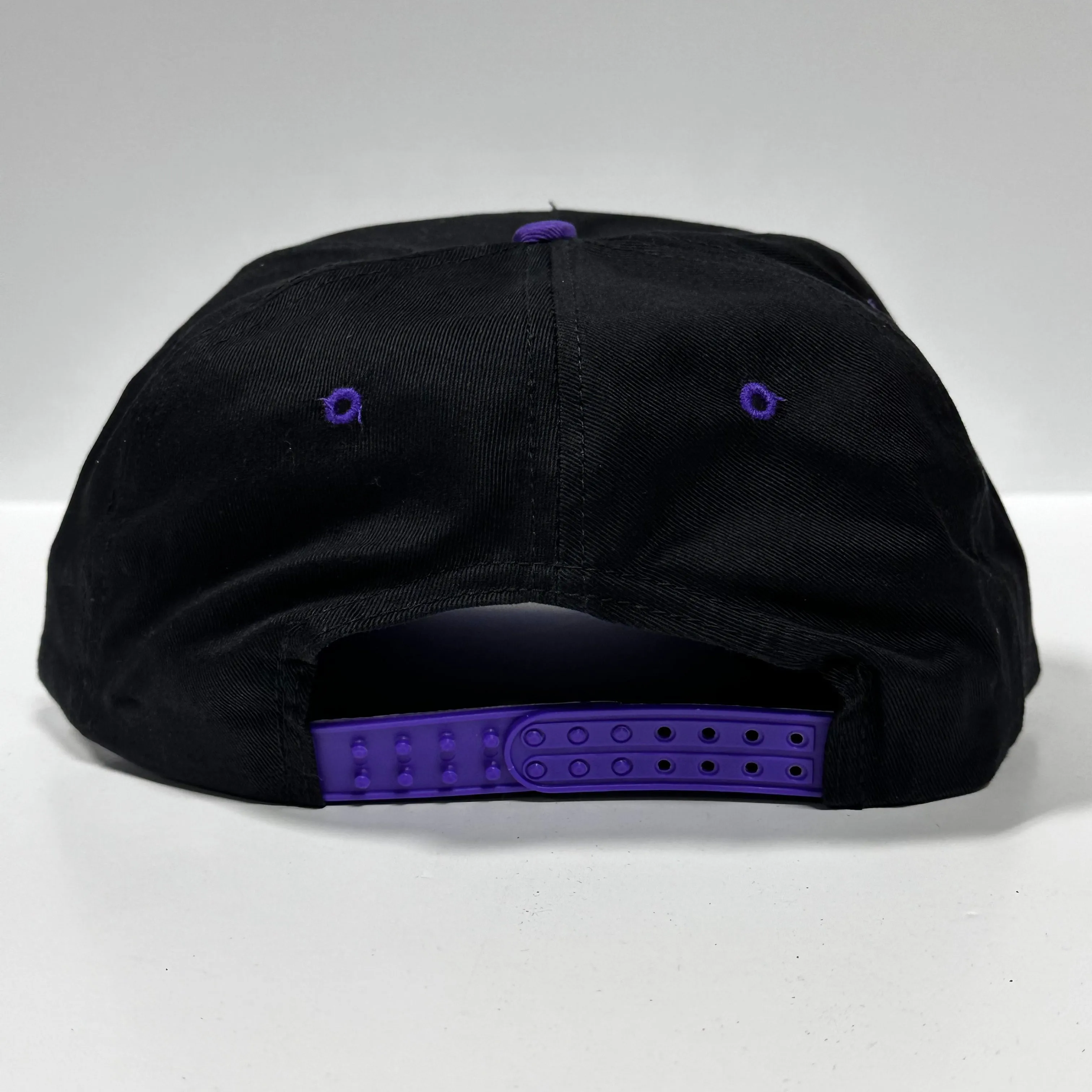 IM NOT STUPID IM JUST DRUNK MARDI GRAS Vintage Purple Brim SnapBack Cap Hat Custom Embroidered