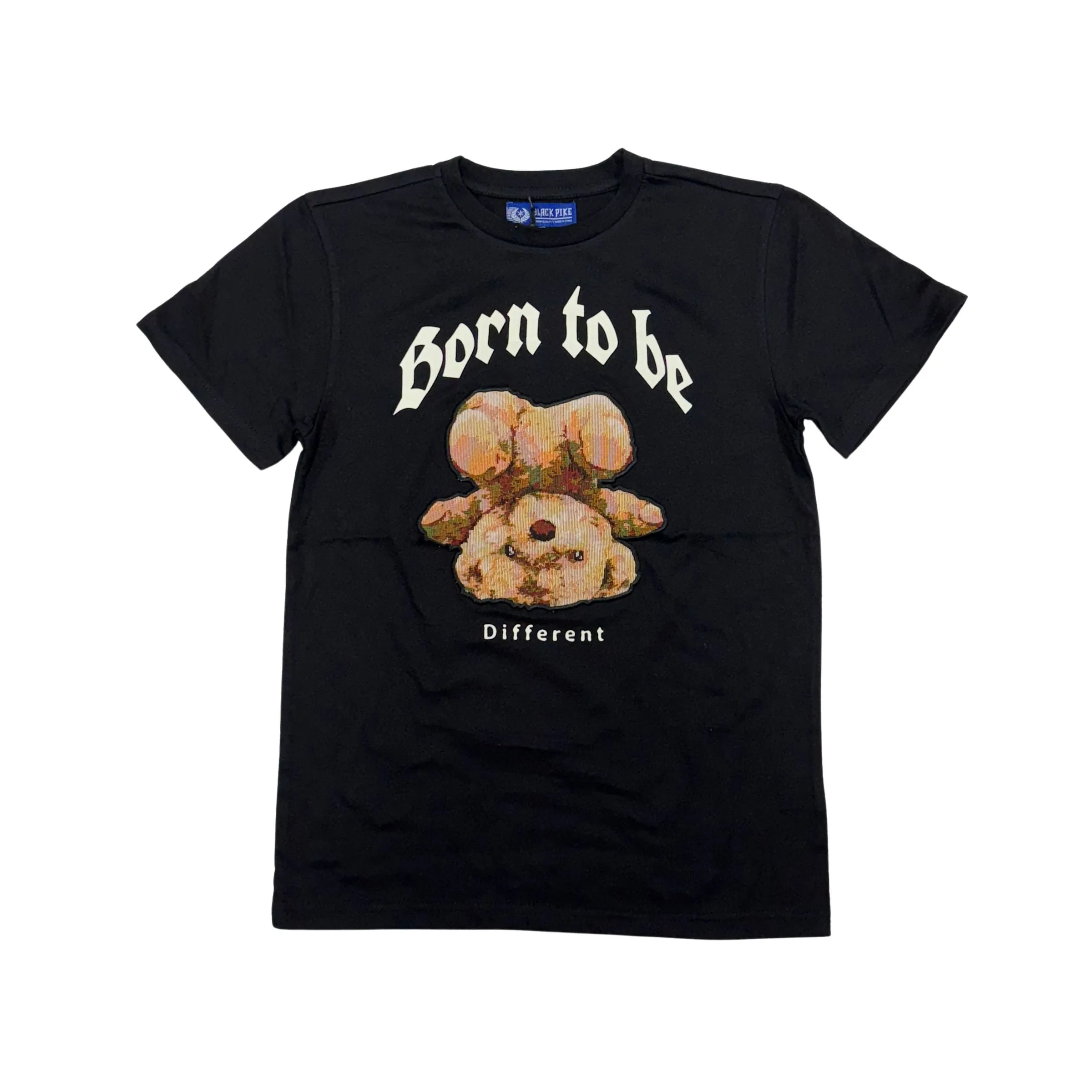 INN-SB1503SK-Kid's Born To Be Tee Shorts Set