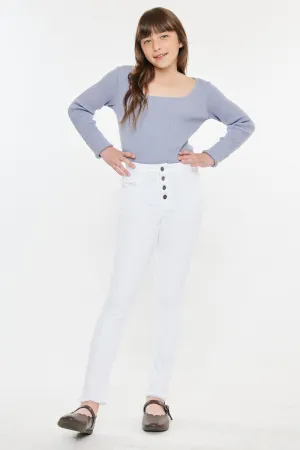 Jorja High Rise Ankle Skinny Kid Jeans