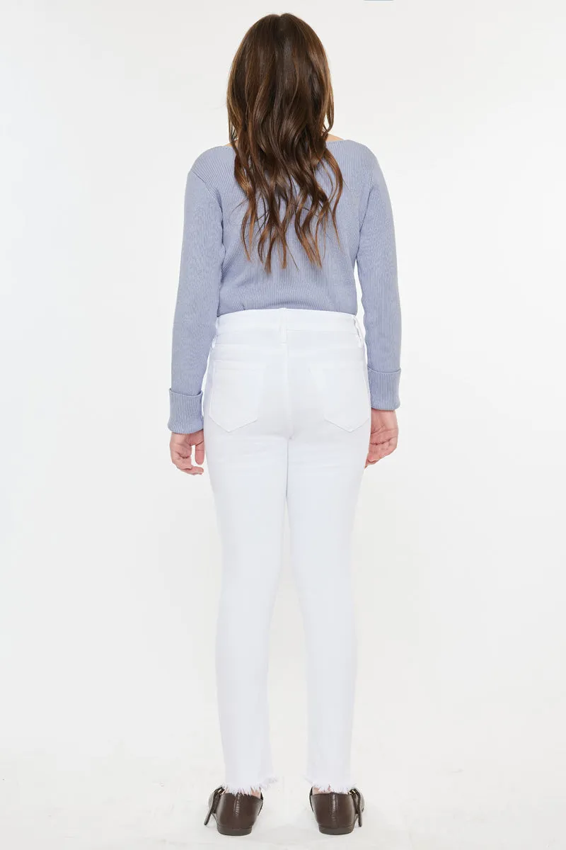 Jorja High Rise Ankle Skinny Kid Jeans
