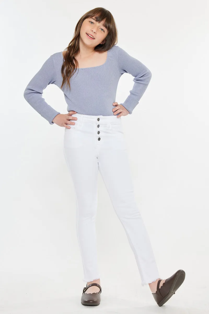 Jorja High Rise Ankle Skinny Kid Jeans