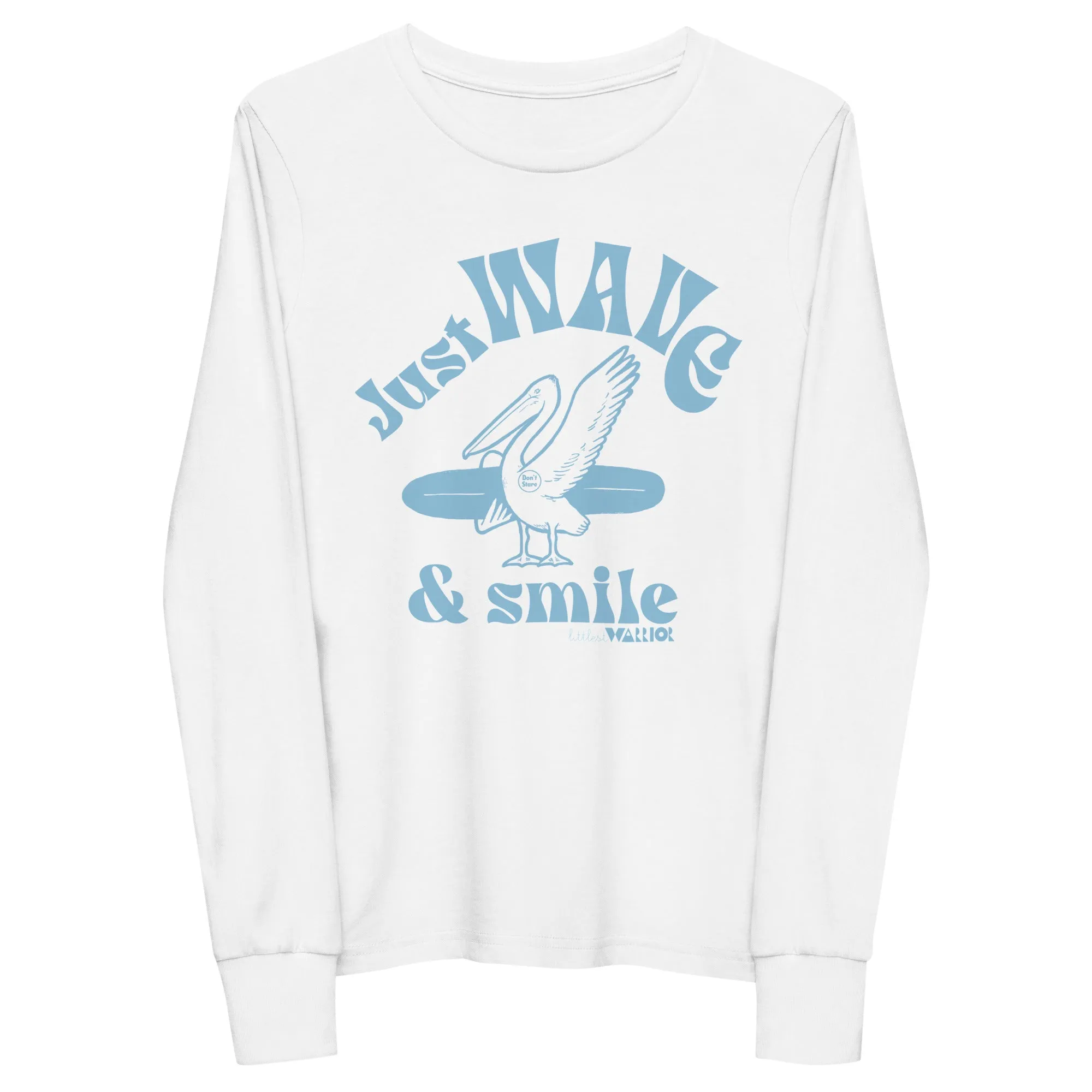 Just Wave - Blue Youth long sleeve tee