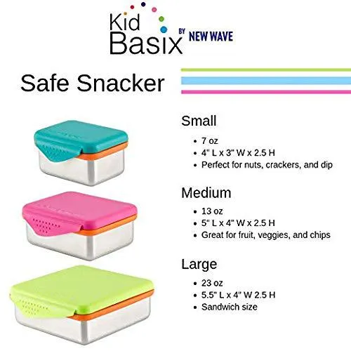 Kid Basix Safe Snacker 13oz