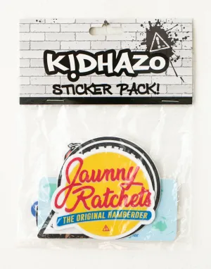 Kid Hazo Sticker Set
