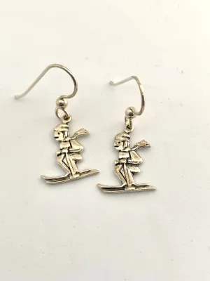 Kid Skier Earrings