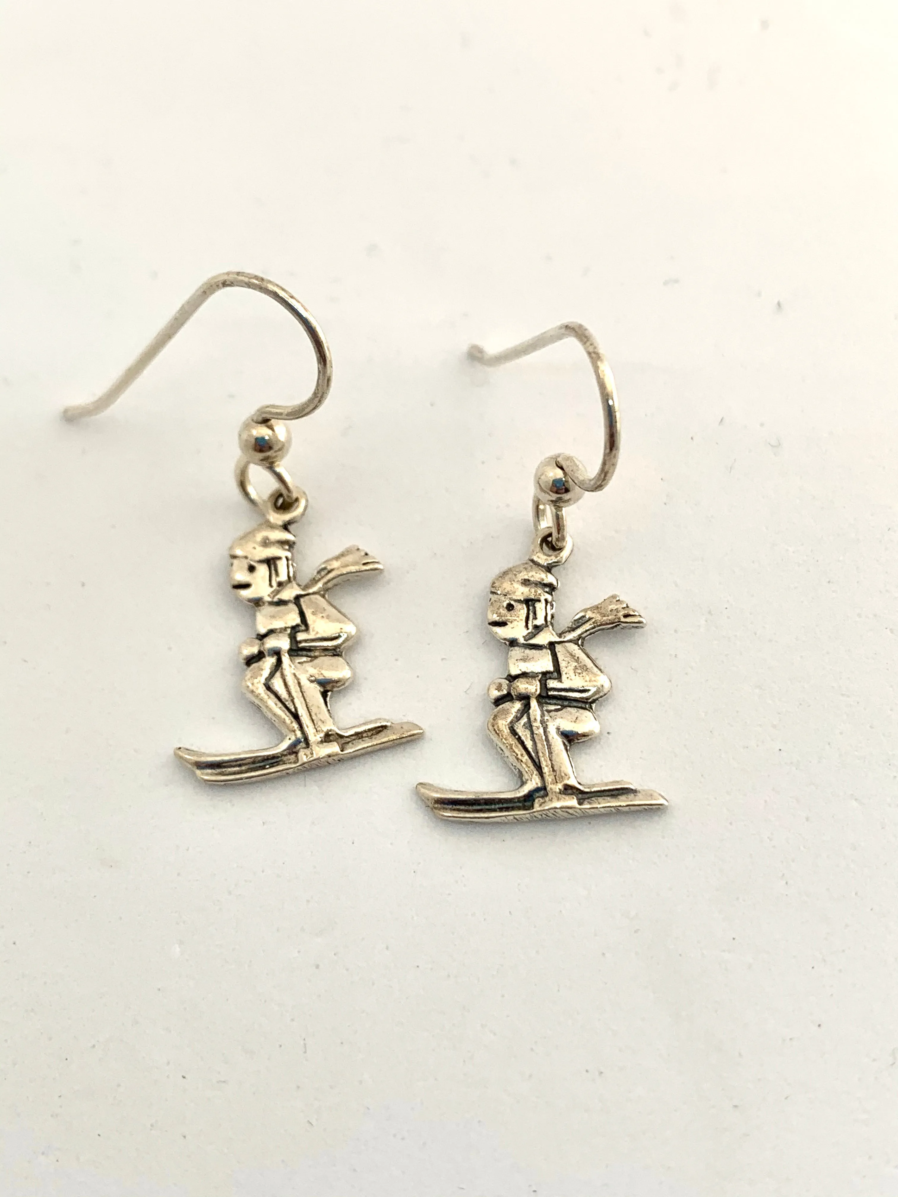 Kid Skier Earrings