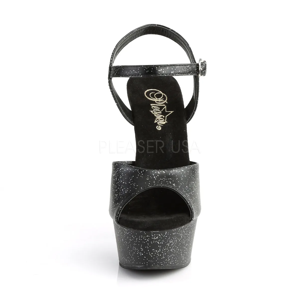 KISS-209MMG  Black Faux Leather/Black Matte