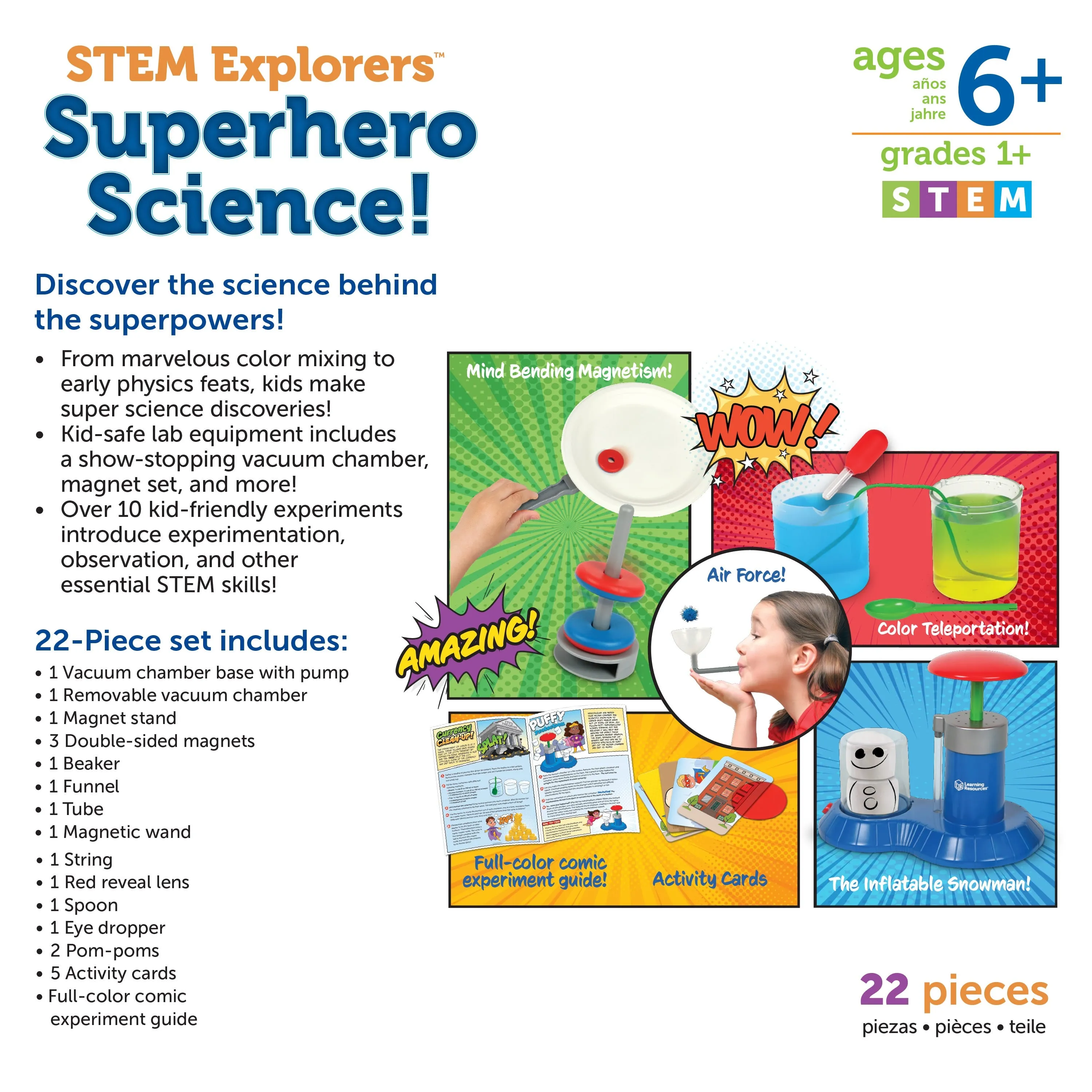 Learning Resources STEM Explorers™ Super Hero Science Set