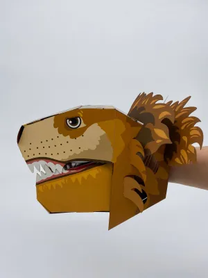Lion Puppet Craft Kit