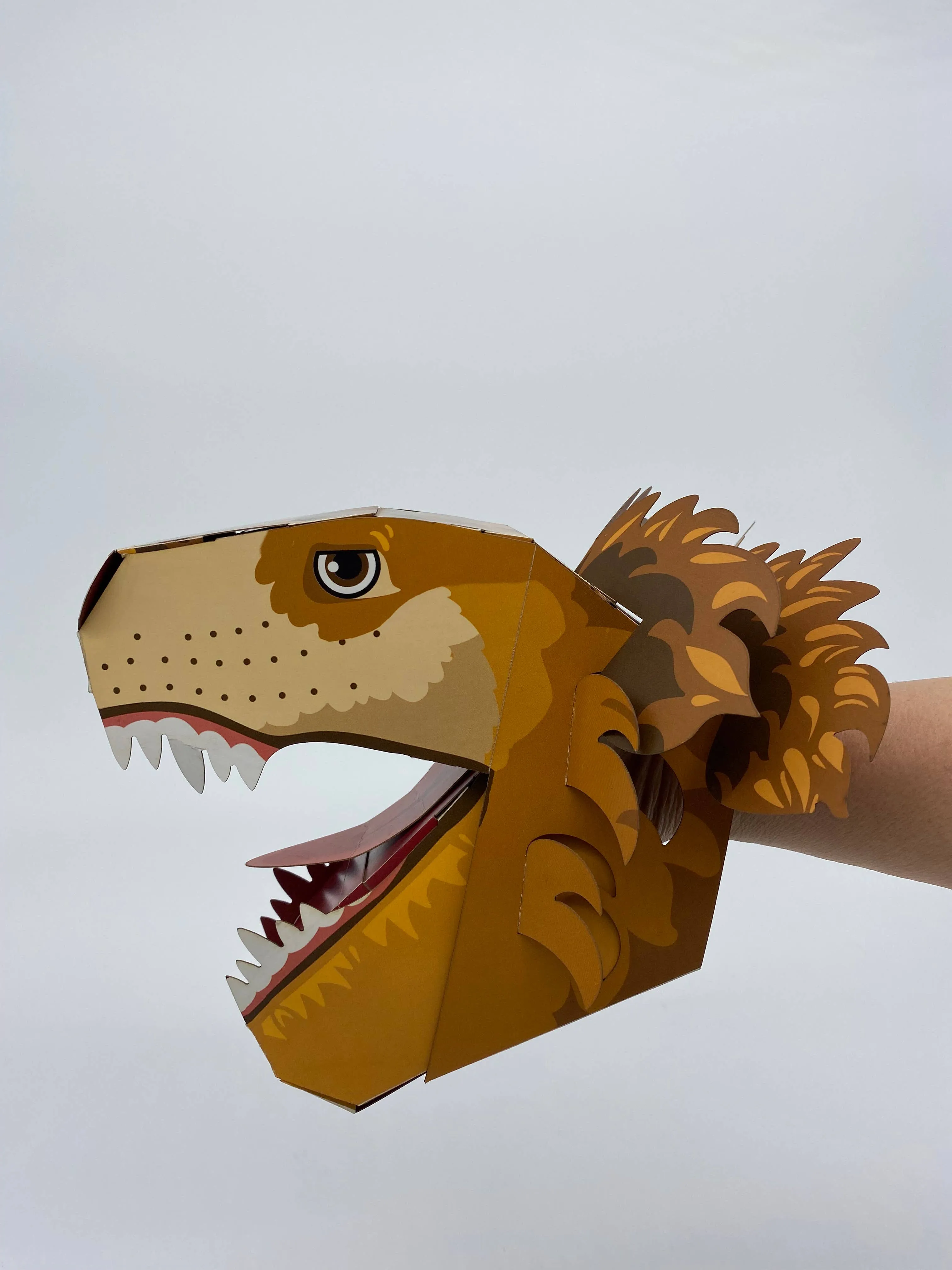 Lion Puppet Craft Kit