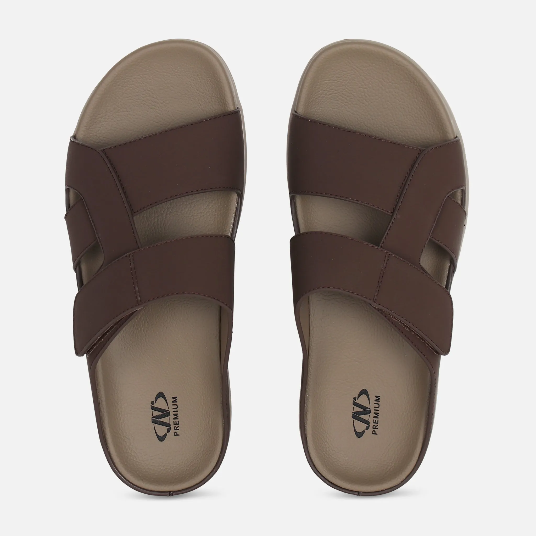 MEN ARABIC VELCRO SLIPPERS