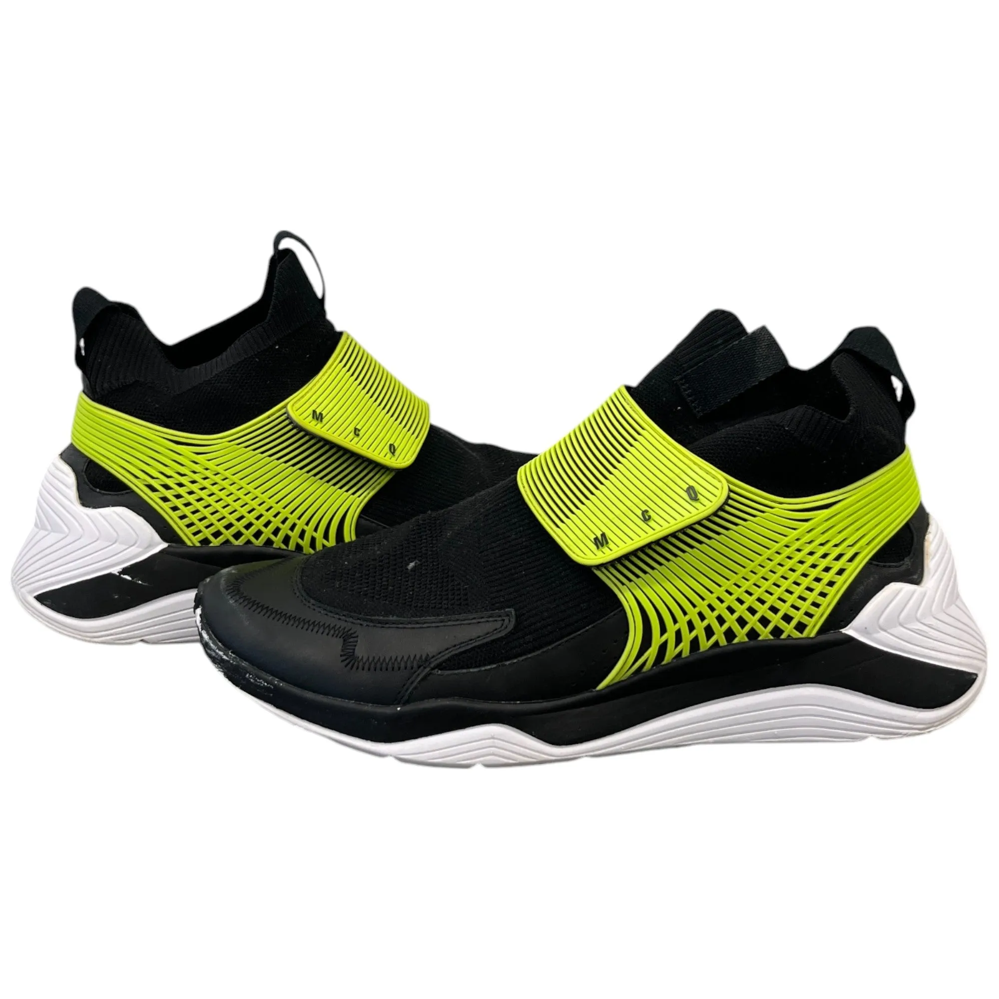 Men's Mcq Strap High Trainers Black Size EU 45 / UK 11