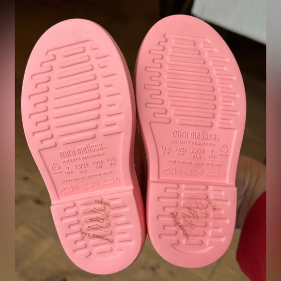 Mini Melissa Lola II Jelly Mary Jane size 9 Toddler NWT