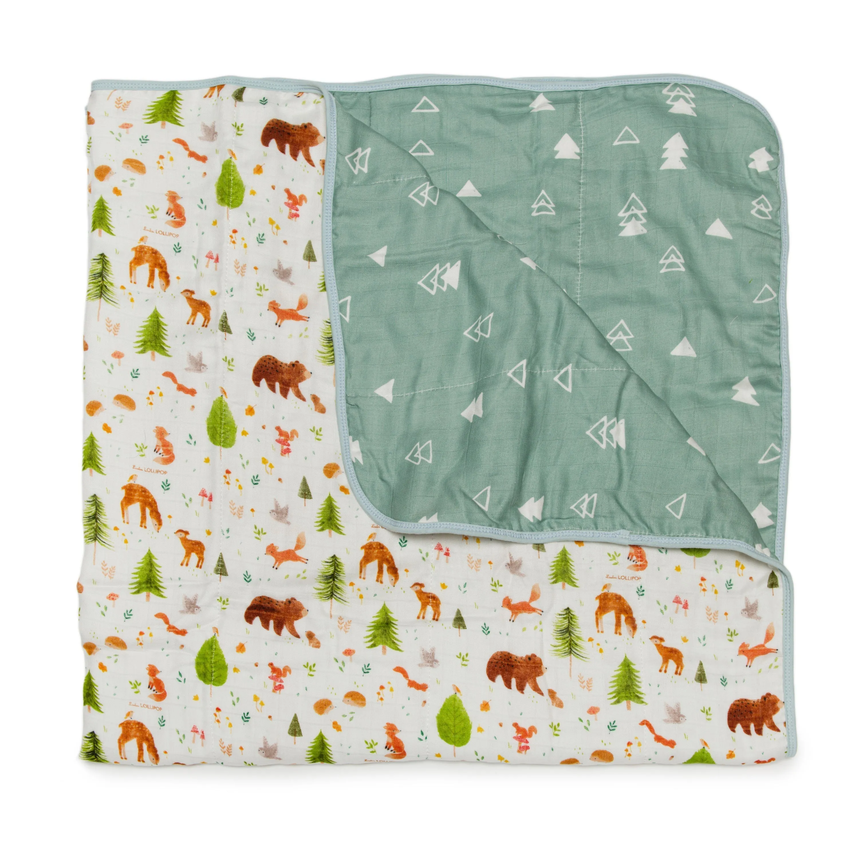 Muslin Quilt - Forest Friends