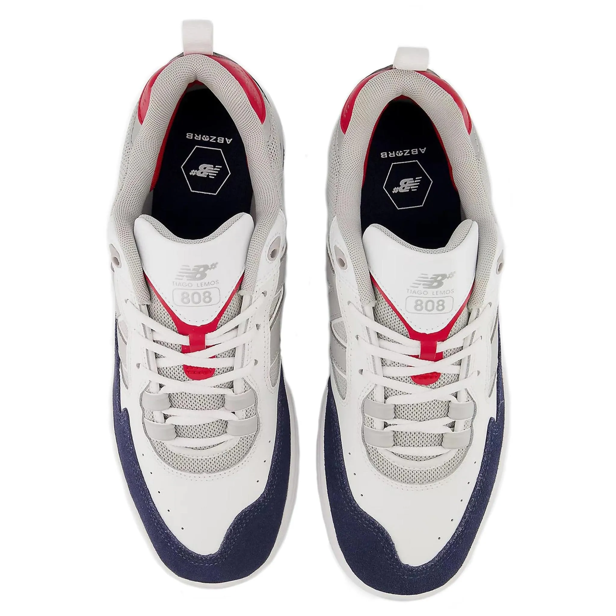 New Balance Numeric Tiago Lemos 808 White Navy