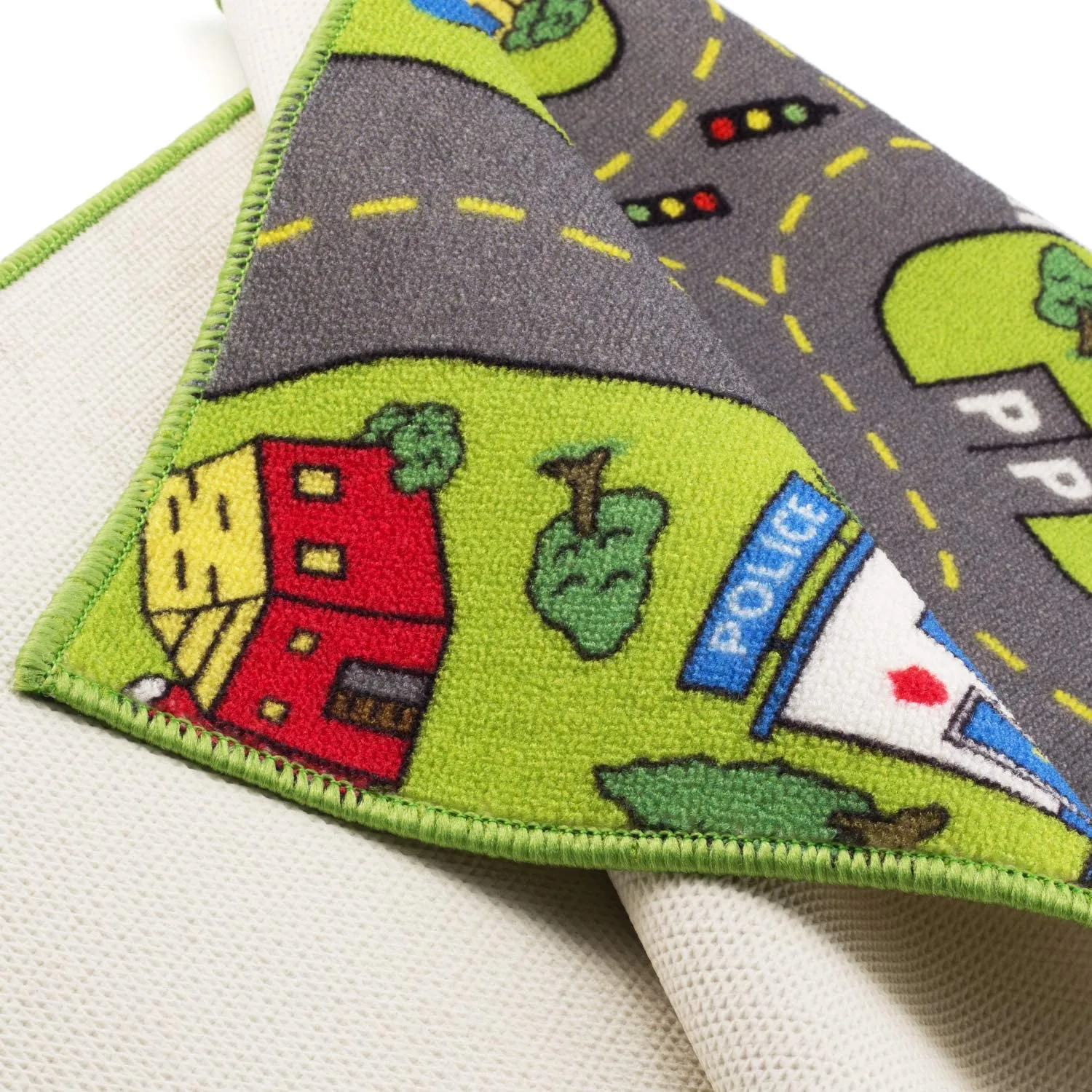 New Large Kids City Life Carpet Playmat Rug 32" x 52" with Non-Slip Backing! Retails $59 