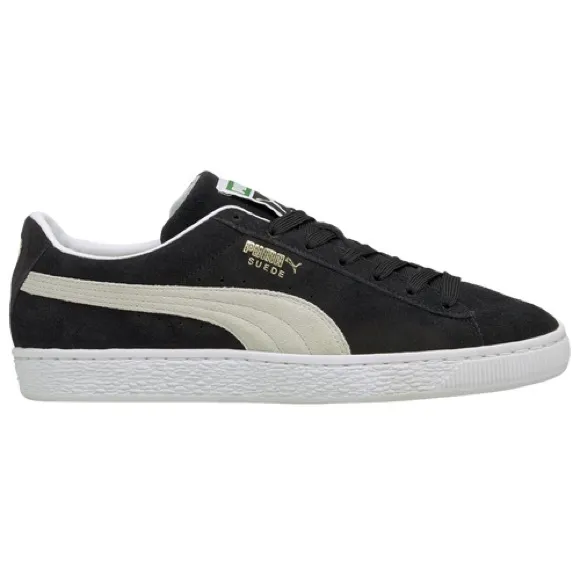 NEW- PUMA- mens suede classic XXL- black and white- Size 11