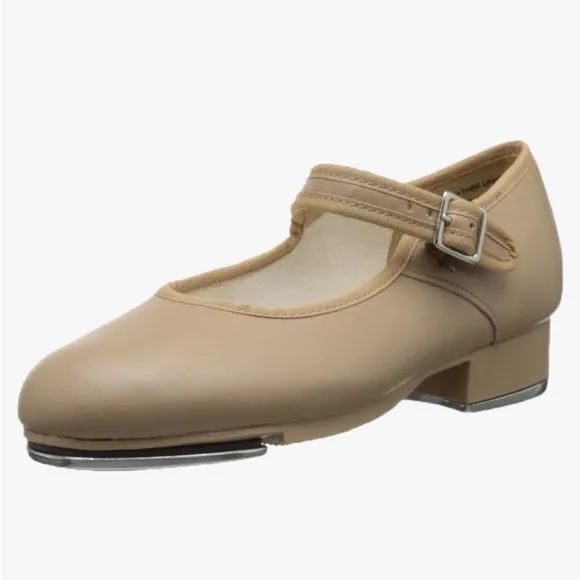 New Sz 9 Capezio Little girl Kid/Big Kid 3800 Mary Jane brown Tap dancing Shoes