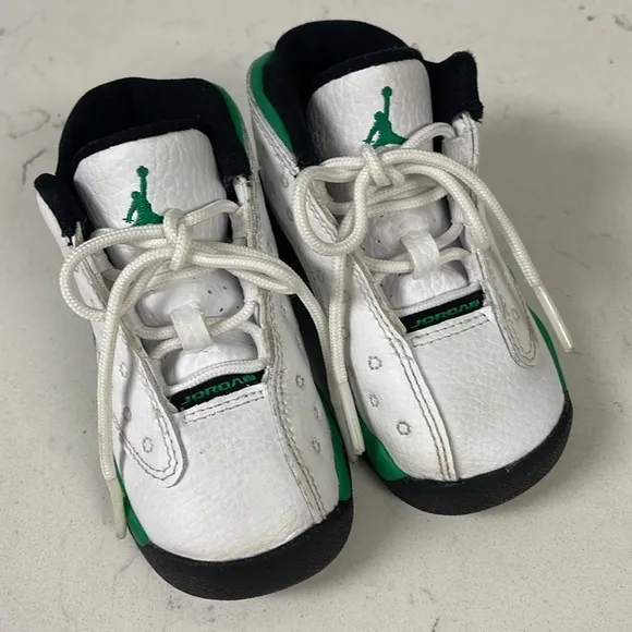 Nike Air Jordan 13 Retro baby  414581-113 Sneaker Lucky Green Jordan’s Size 5C