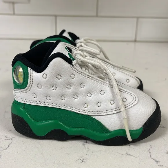 Nike Air Jordan 13 Retro baby  414581-113 Sneaker Lucky Green Jordan’s Size 5C