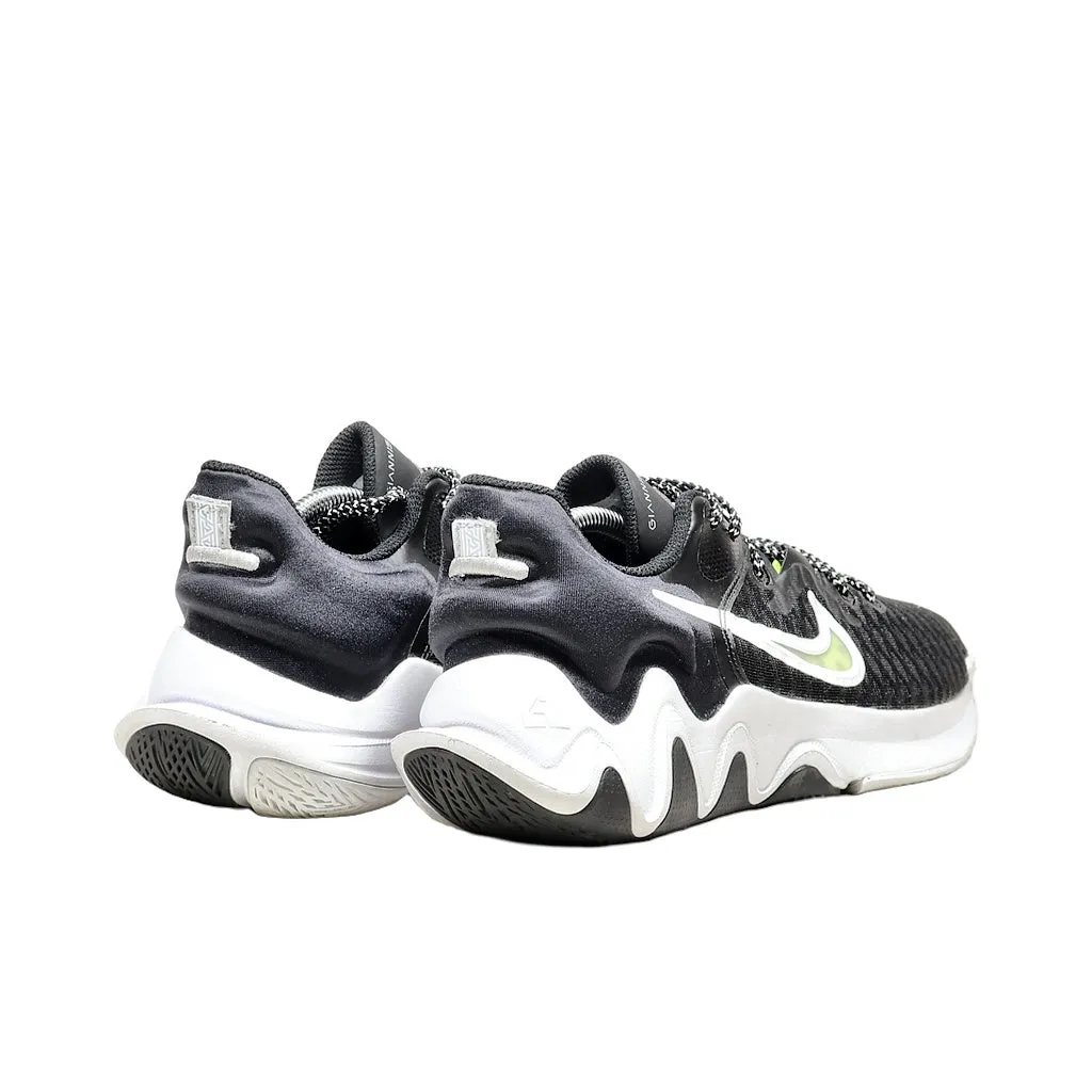 Nike Giannis Immortality Sport Shoes Fabric Black Color For Men