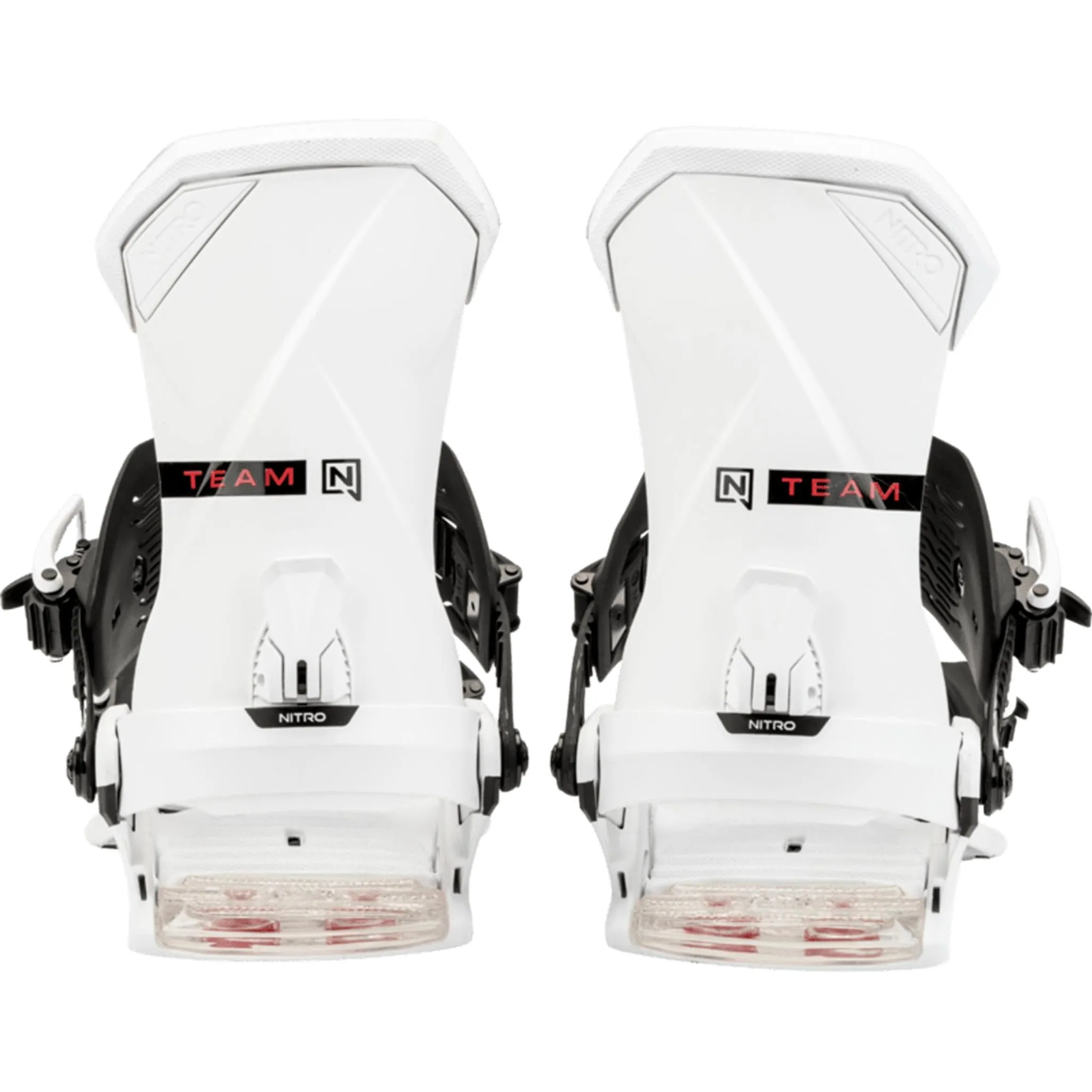 Nitro Team Snowboard Binding White 2025