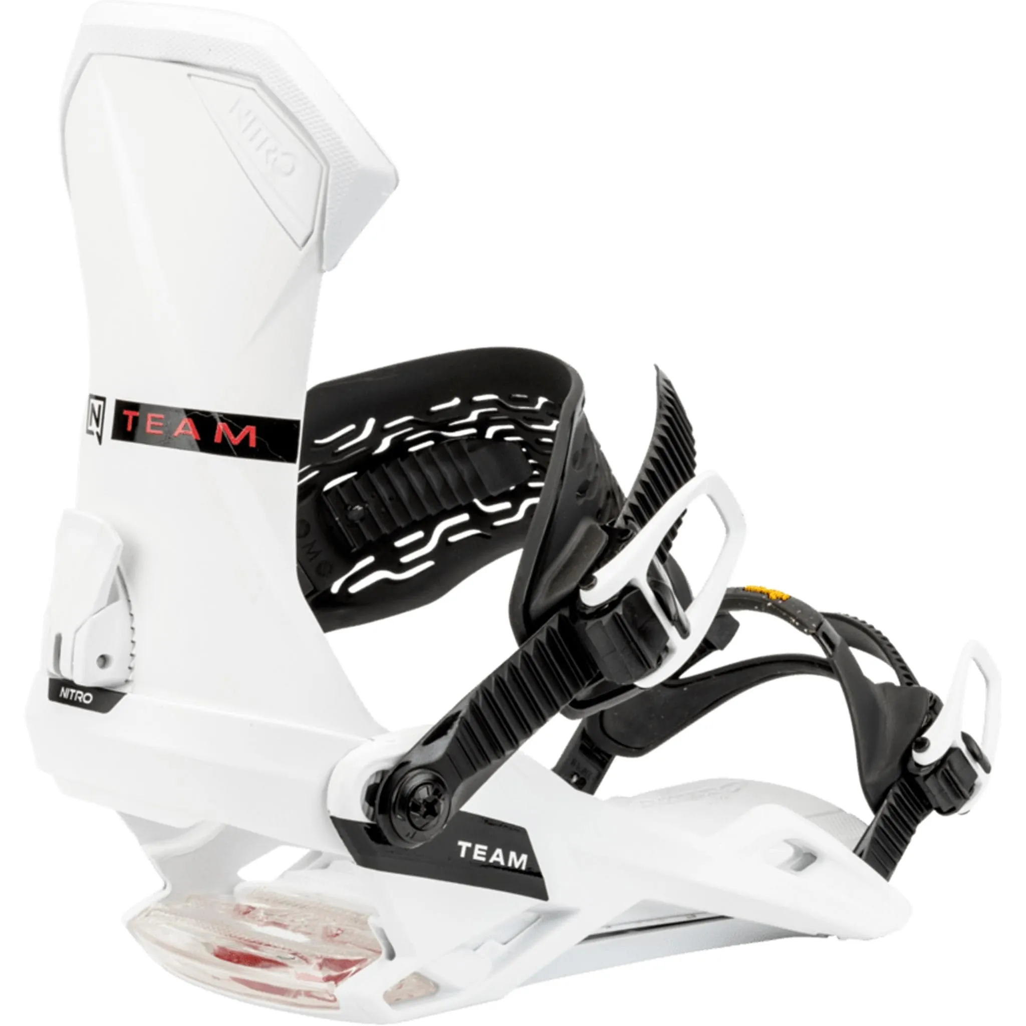 Nitro Team Snowboard Binding White 2025