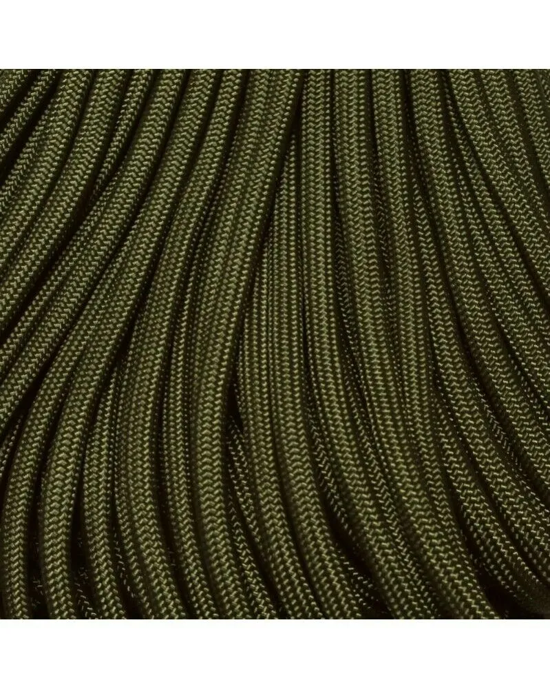 OD Green Boot Laces *Guaranteed for Life* 550 Paracord Steel Tip