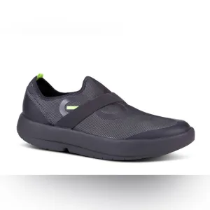 Oofos Oomg Fibre Low Black Recovery Mesh Slip On Shoes Men's Size 12.5