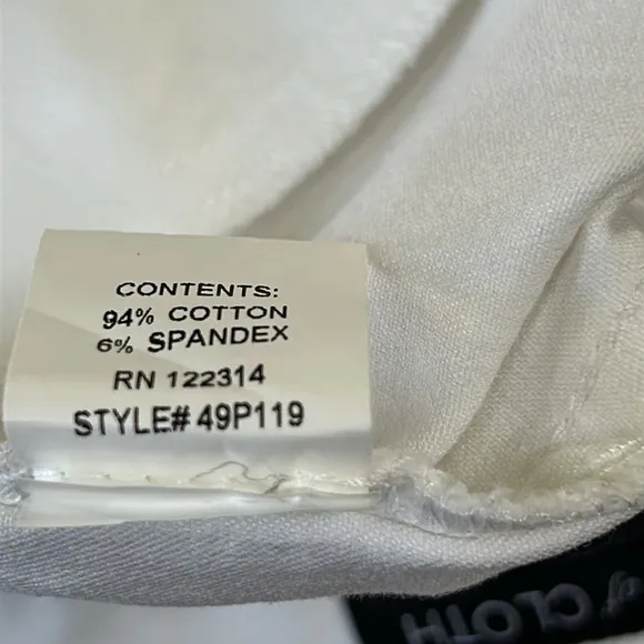 Peace of Cloth white jeans.  Great condition. Size 12.