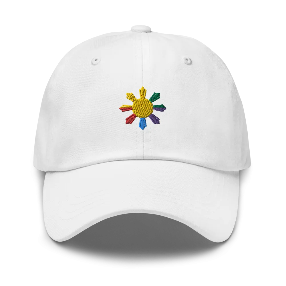 Philippines Sun LGBTQ Dad Hat