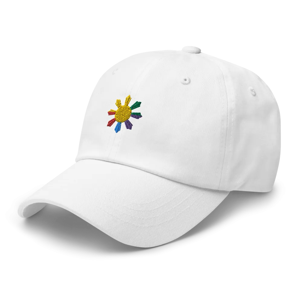 Philippines Sun LGBTQ Dad Hat