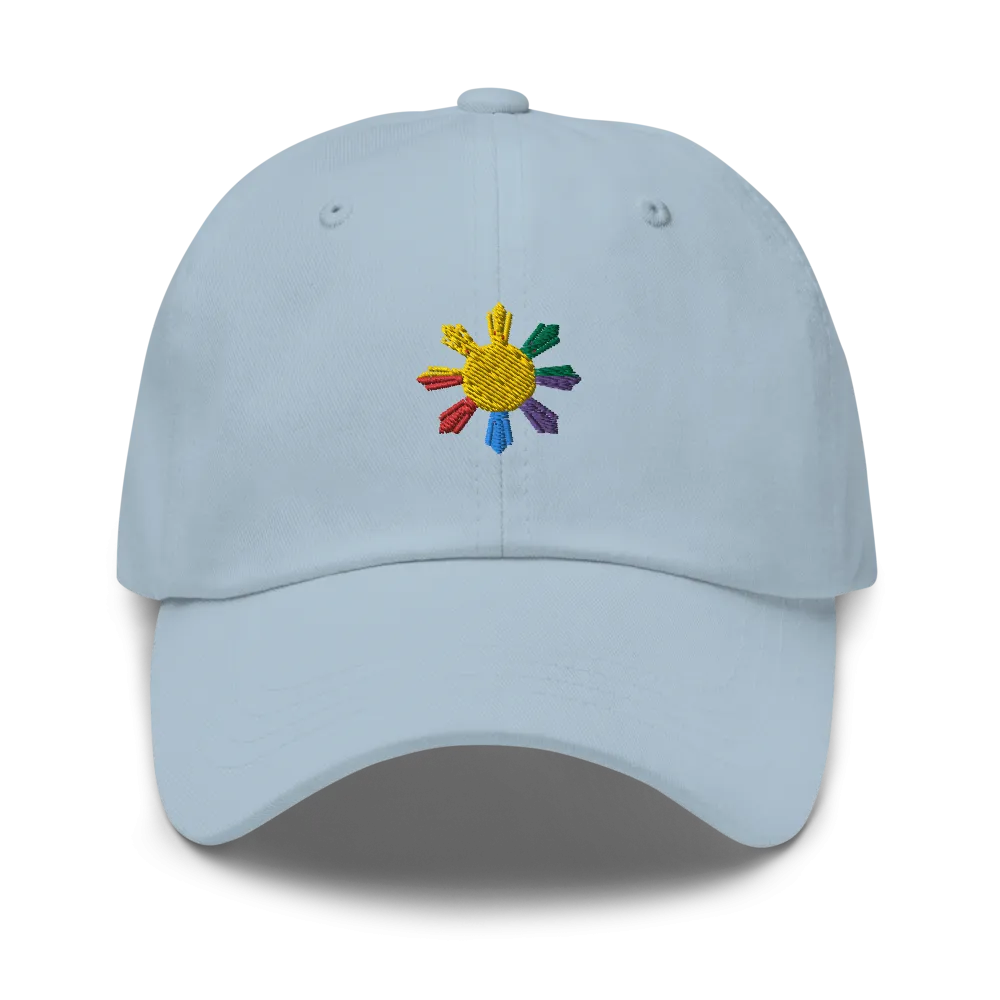 Philippines Sun LGBTQ Dad Hat