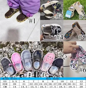 PRE-ORDER Kid's Inspired Slip on Shoes - (5/8)