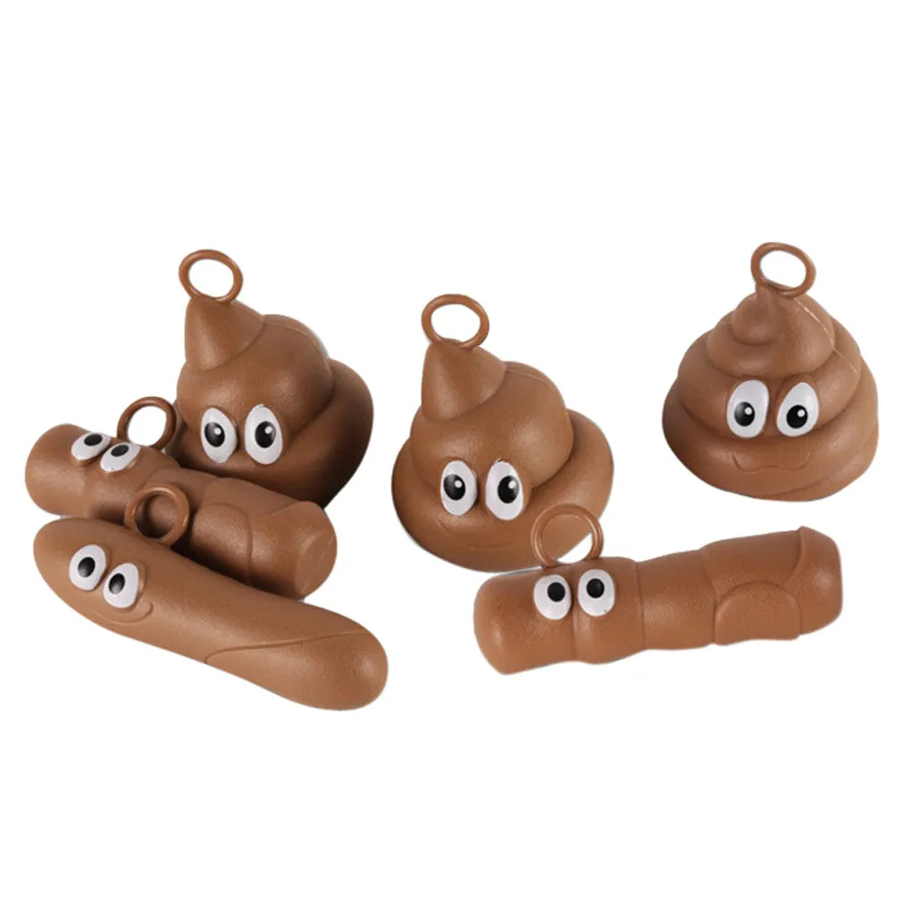 "Gone Fishing" for poop 8 PCS Toy Set
