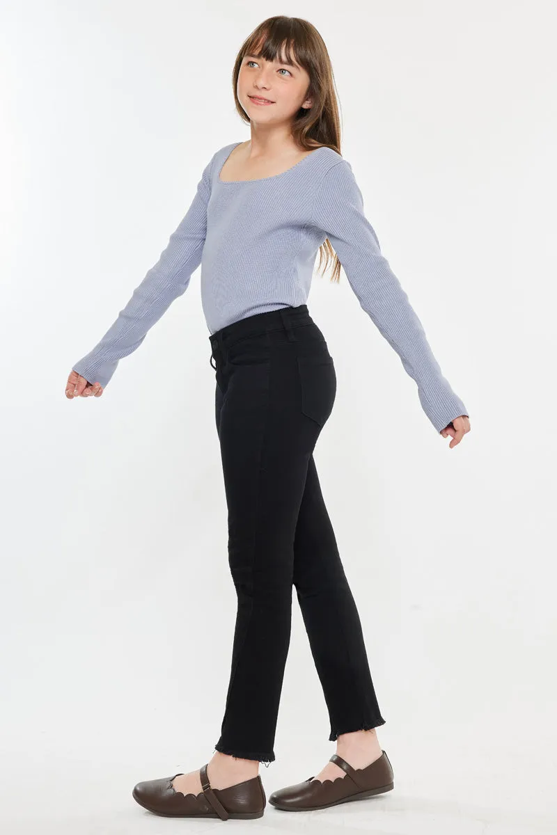 Rachell High Rise Ankle Skinny Kid Jeans