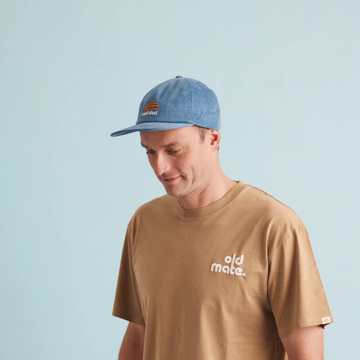 RAD DAD CORD CAP - DENIM BLUE