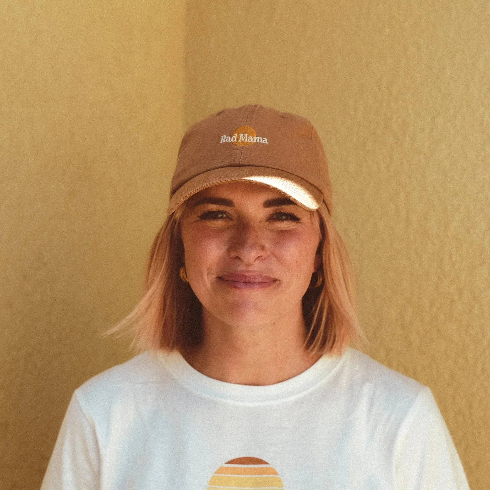 RAD MAMA WASHED BASEBALL CAP - DESERT SAND