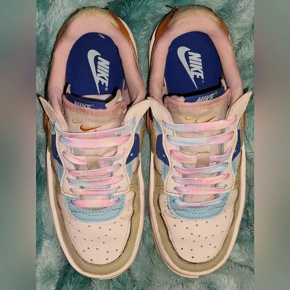 Rare Nike Air Force 1 Fontanka St. Petersburg Raves 2021 US Sz 5Y