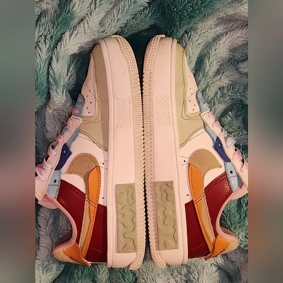 Rare Nike Air Force 1 Fontanka St. Petersburg Raves 2021 US Sz 5Y