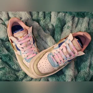 Rare Nike Air Force 1 Fontanka St. Petersburg Raves 2021 US Sz 5Y