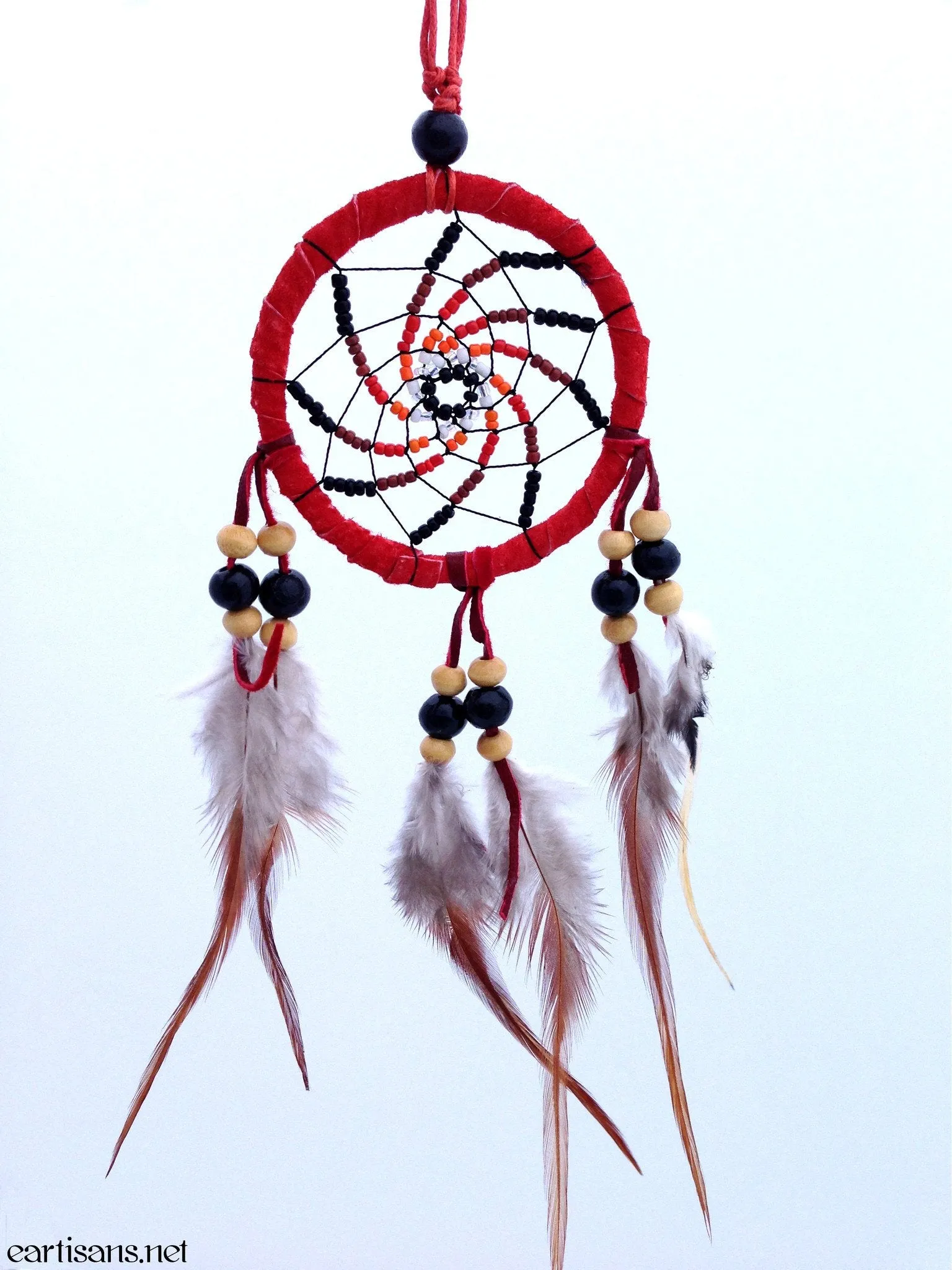 Red Vortex Dreamcatcher