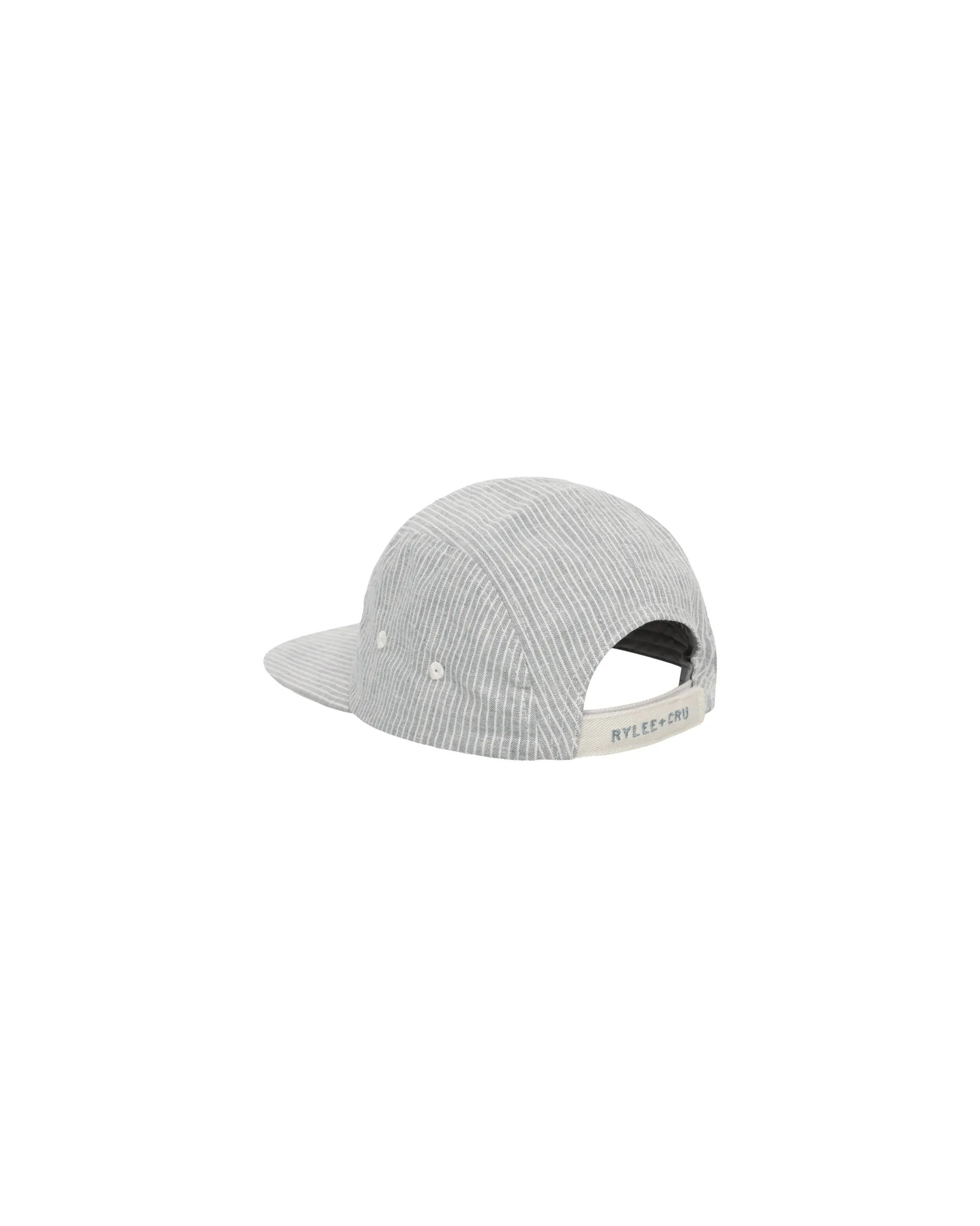 RYLEE   CRU Skater Hat || Blue Micro Stripe