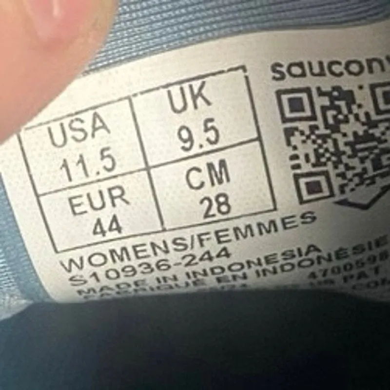 Saucony Blue Tennis Shoes Sz 11.5 Womens