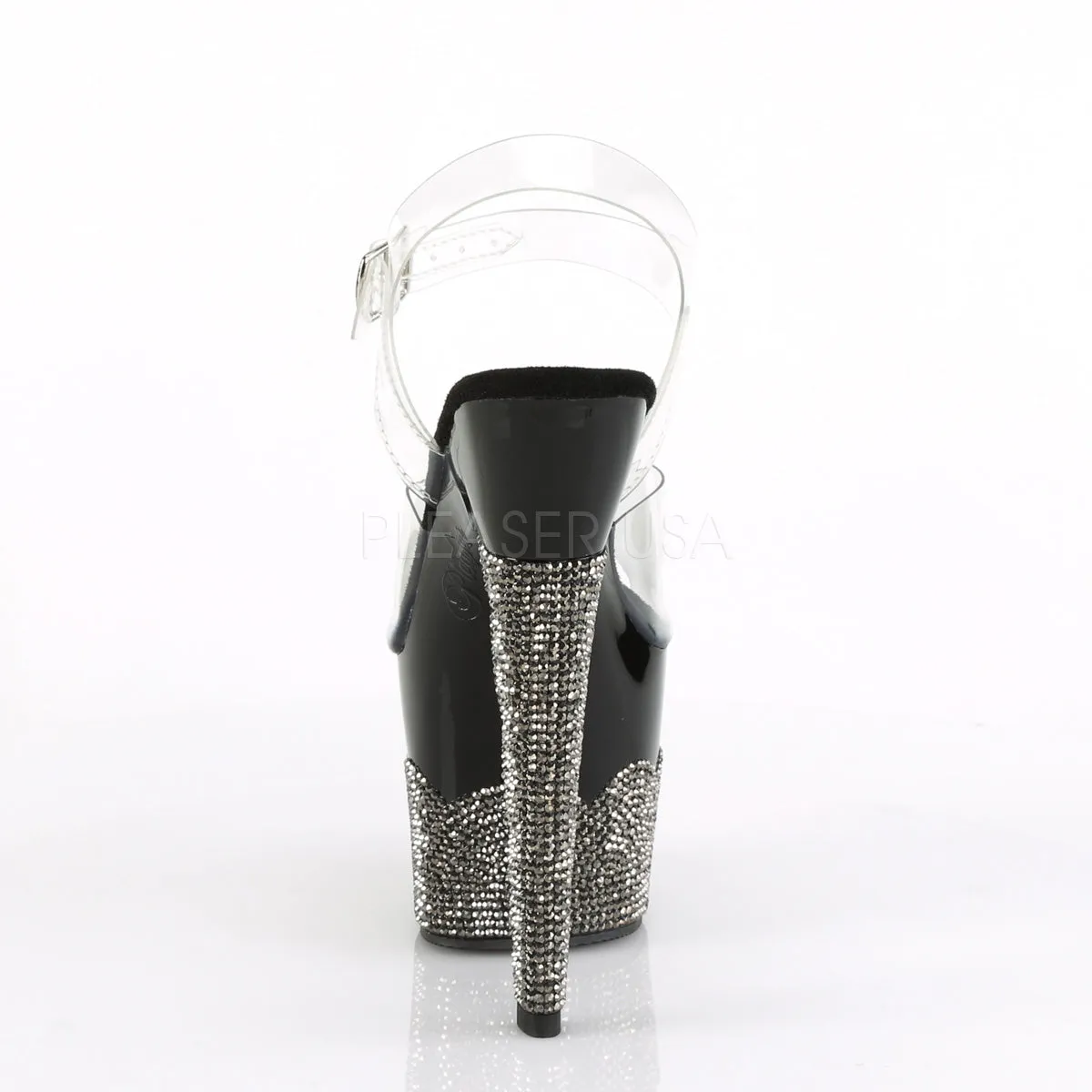 SCALLOP-708-2RS  Clear/Black-Pewter RS