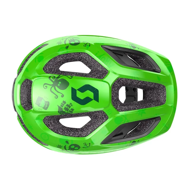 Scott Spunto Kid Helmet 46-52CM - Fluoro Green
